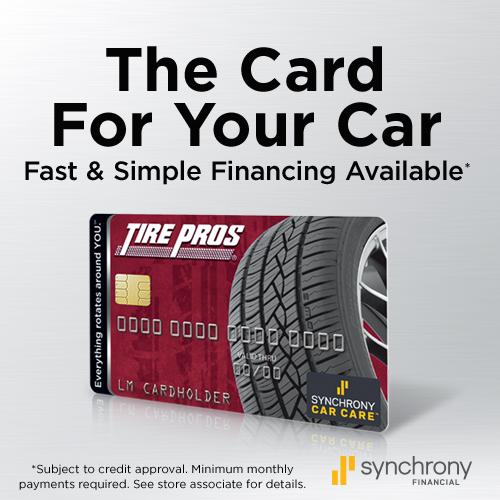 Tire Pros Financing available at Durham Tire & Auto Center Tire Pros!